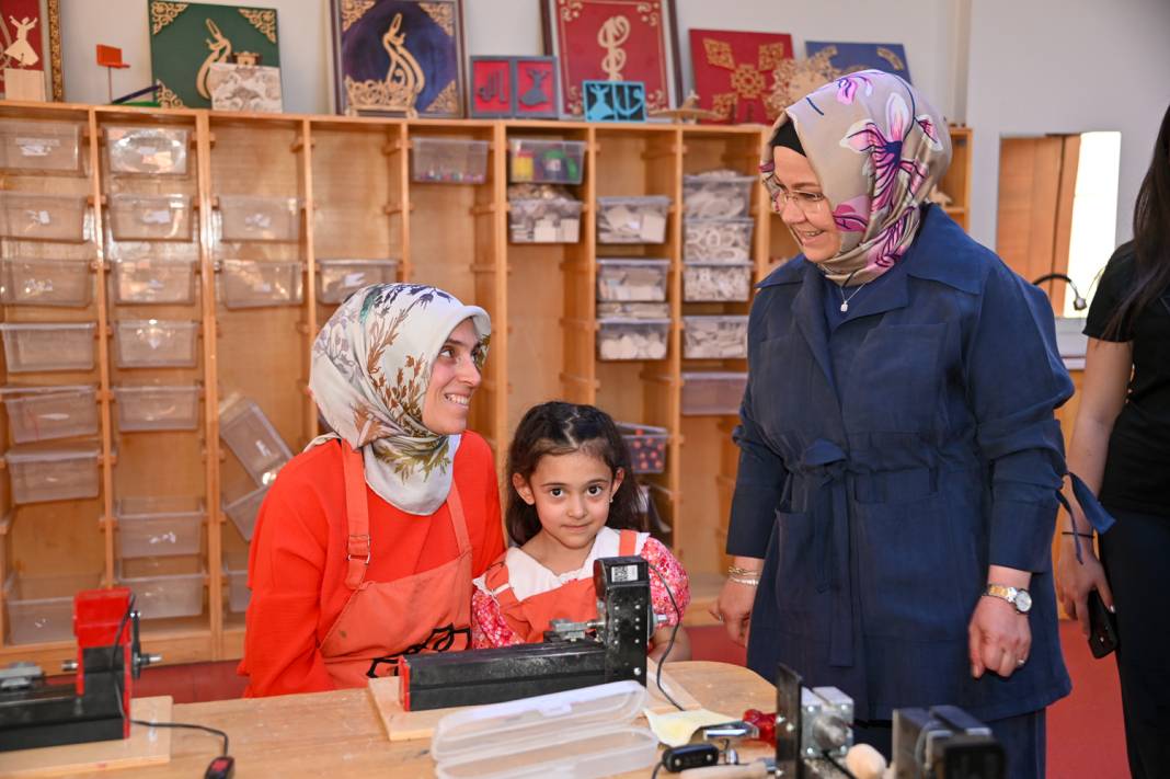 Konya’da eller birleşti, kalpler buluştu, unutulmaz eserler çıktı 8